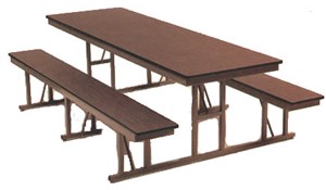Standard Lunchroom Table (No Back)