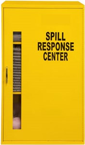 Yellow Spill Control/Respirator Cabinet