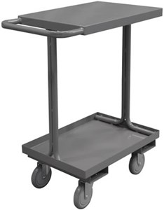 2 Shelf Easy Access Cart, 1200 lb Capacity