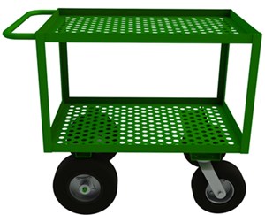 Perforated Garden Carts, 1,200 lbs Capacity