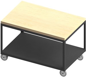 High Deck Portable Table, 1200 lb Capacity