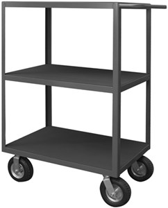 3 Shelf Rolling Instrument Cart, 1200 lb Capacity