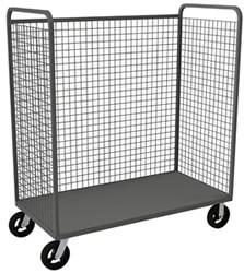 Wire Cage Carts, 1600lb Capacity