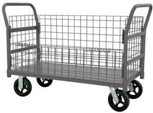 Wire Cage Carts, 2000 lb Capacity