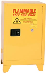 Self-Closing Tower Safety Cabinets - 12 Gallon