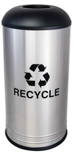Stainless Steel Recycling Receptacle
