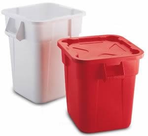 Container/Lid Combo Pack, Red (6 Pack)