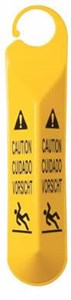 Hanging "Caution" Safety Sign (6 Pack)
