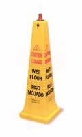 36" "Caution", "Wet Floor" Safety Cone (5 Pk)