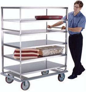 Stainless Steel Multi Shelf Cart