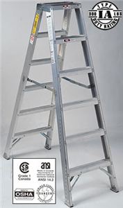 Aluminum Twin Front Ladder, 4ft