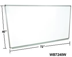 Wall-Mounted Magnetic Whiteboards