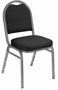 9260 Dome Fabric Padded Stack Chair(Qty 2)