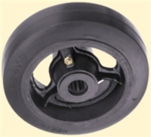 Payvulc Mold On Rubber Wheel Bored Less Bearing