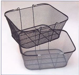 Metal Shopping Basket,Silver(Ctn of 12)