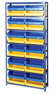 GIANT Hopper Storage Unit with Clear-View Bins
