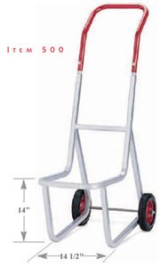 Stacked Chair Dolly, 2-Skid Resistant Wheels