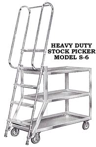 Mid Height Ladder Cart