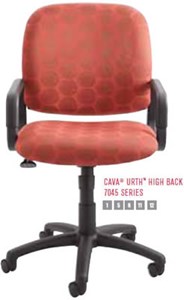 High Back Task Chair, Black