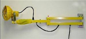Dock Loading Light With Flexible Arm