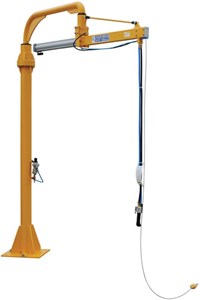 Floor Mounted Air Balance Jib Lifter-250 lb Cap