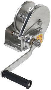 Stainless Steel Hand Winches - 1200 lb Capacity