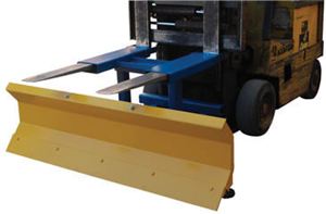 Fork Truck Snow Plow with 72" Wide Blade